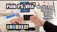 Pink PS Vita Mercury Duo Premium Limited Edition UNBOXED! + Guest!