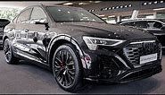 BLACKED OUT! 2024 Audi Q8 Sportback e-tron (408hp) - Interior and Exterior Details