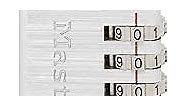 Master Lock Combination Lock, 1-9/16-Inch Silver, 643D