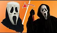 How To Make Scream Mask With Aluminium Foil And Paper Mache | Amin DIY & Crafts