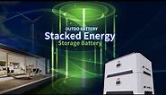 The introduction of OUTDO BATTERY stacked energy storage battery