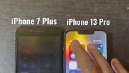 IPS LCD vs OLED iPhone 7 Plus vs iPhone 13 Pro appleindia wireless iphone7plus vs 13promax #fouryou #mt_khan_yt #iphoneXsmax #fouryoupage #shorts #speedtest #apple #viralvideo #fouryou #mt_khan_yt #fouryou #fouryou #fouryou #fouryou #fouryou #fouryou