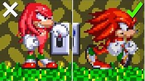 Modgen Modern Knuckles ~ Sonic 3 A.I.R. mods ~ Gameplay