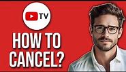 How To Cancel YouTube TV Subscription / Free Trial (2024 UPDATE!)
