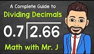 How to Divide Decimals | A Complete Step-By-Step Guide | Math with Mr. J