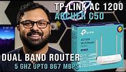 TP-Link AC 1200 Archer C50 Dual Band Wi-Fi Router | Unboxing & Review