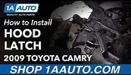 How to Replace Hood Latch 06-11 Toyota Camry