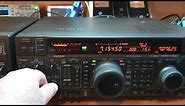 Yaesu FT1000 Mk V Field,what an absolute thrill to use!!!!