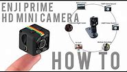 Enji Prime HD Mini Camera How To