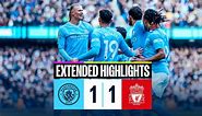 MAN CITY 1-1 LIVERPOOL | Haaland hits 50th PL GOAL in record time! | Extended Highlights