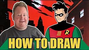 How to Draw Robin from Batman the Animated Series