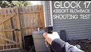 Umarex Airsoft Glock 17: Firing and Blowback Demonstration