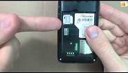Alcatel One Touch Evolve 2 - How to put sim card