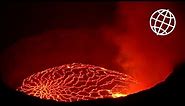 Nyiragongo Volcano, Virunga NP, DR Congo [Amazing Places 4K]