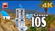 IOS (Ίος), Greece 4K ► Top Places & Secret Beaches in Europe #touchgreece
