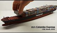 Colombo Express, Revell, 1:700 - Final works