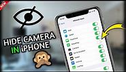 How to Hide Camera in iphone | Hide ios Camera - Full Guide