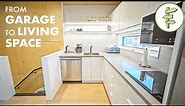 Garage Converted Into AMAZING Tiny Home with Modern Design - Laneway House Tour