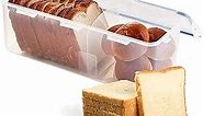 LOCK & LOCK Easy Essentials Food Storage lids/Airtight containers, BPA Free, Bread Box-21.1 Cup, Clear