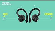 JAM Audio UK - True Wireless Athlete Earbuds - How to Set Up