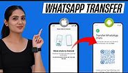 How to Transfer WhatsApp Data/Messages From iPhone to Android In 2024 [100% Free]