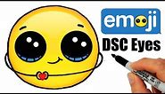 Thankful Emoji - How to Draw- Draw So Cute Eyes step by step EASY