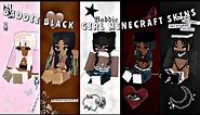 POC/ Black Girl Minecraft Skins ✨