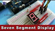 How to use seven segment LED display with Arduino