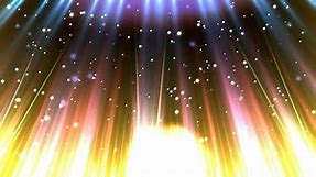 4K Stock Animation - Colorful Falling Sparkles Background video