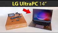 LG Ultra PC 14" 14U70Q – Unboxing a powerful computer AMD Ryzen 5 5625U, 16GB DDR4, 512GB NVME Wifi6