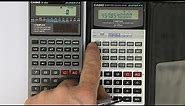 Recommended Pocket-Calculators for Engineers