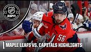 Toronto Maple Leafs vs. Washington Capitals | Full Game Highlights