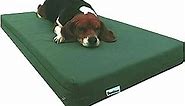 Dogbed4less Orthopedic Gel Cooling Memory Foam Dog Bed with Waterproof Liner and External Canvas Cover for Small to Medium Pet
