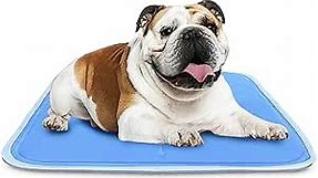 The Green Pet Shop Dog Cooling Mat, Medium - Pressure Activated Pet Cooling Mat for Dogs and Cats, Sized for Medium Sized Pets (21-45 Lb.) - Non-Toxic Gel, No Water Needed for This Dog Cooling Pad