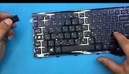 How To Install And Fix The Keyboard Keys of Fujitsu Lifebook AH552 A552 CP581751-01 A series