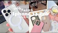 UNBOXING IPHONE 13 PRO silver 128 gb💌accessories + camera test