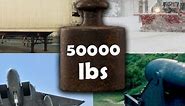 10 Things That Weigh Around 50000 Pounds (lbs)
