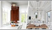 75 White Dining Room With White Walls Design Ideas You'll Love ☆