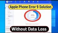 Fix iPhone 12 Pro Stuck ON Apple Logo || Software Update ERROR 9 Advanced Solutions