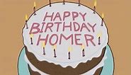 Homer's Birthday | Season 18 Ep. 16 | THE SIMPSONS