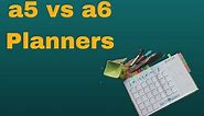 A5 vs A6 Planners - Everything You Need to Know! - The Productive Engineer