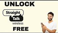 How to SIM network unlock Straight Talk Wireless phones