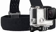 Action Camera Head Mount Strap Wearing Head Belt Compatible with Gopro Hero 12 11 10 9 8 7 6 5/AKASO EK7000 Brave 4 Brave 7 LE/Dragon Touch/Apexcam/Surfola/Xilecam/WOLFANG Action Camera
