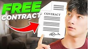 FREE SMMA Contract Template (Create in 4.1 Minutes)