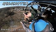 Helicopter HOG HUNT | 800 Hogs 22 Coyotes In 4 Days | Texas Highlights
