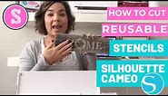 🔥How to Make Reusable Stencils for Wood Signs with Silhouette Cameo