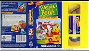 Winnie the Pooh Friendship 1 - Tigger-Ific Tales! (17th August 1998) UK VHS