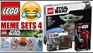 FUNNY LEGO Star Wars Meme Sets 4!