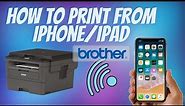 How to Print from iPhone (or iPad) to Brother Printer