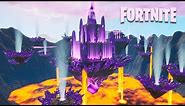 Fortnite Creative - Volcano Crystal Castle (Speed Build)